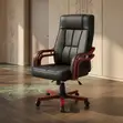 Bliss Executive Leather Reclining Office Chair - 2