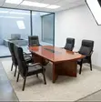 3000mm Mahogany Boardroom Office Table - 2