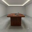 3000mm Mahogany Boardroom Office Table - 3