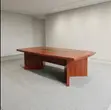 3000mm Mahogany Boardroom Office Table - 4