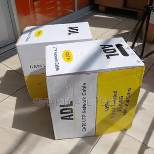 Kebo ya Mtandao ya Kasi ya Juu ya Cat6 ya Ndani - 305m