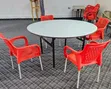Round Dining/Outdoor Table - Brand New - 2