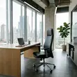 KOI High-Back PU Leather Executive Office Chair - 3