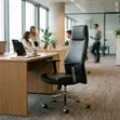 KOI High-Back PU Leather Executive Office Chair - 4