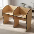 2-Way Custom Straight Workstation - 5