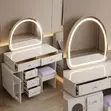Bedroom Modern Make Up Table With Lighting - 2