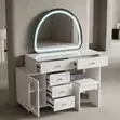 Bedroom Modern Make Up Table With Lighting - 3