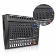 Omax PMX-1208D 12-Channel Professional DJ Power Mixer - 4