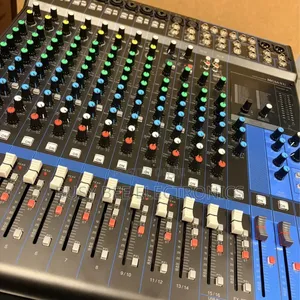 Channel Professional Compact 16-Channel Mixer ya Sauti