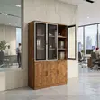 3-Door Wooden Office Cabinet - 2