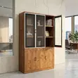 3-Door Wooden Office Cabinet - 5