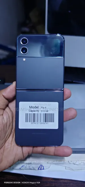 Samsung Galaxy Z Flip4 512GB Nyeusi (Iliyoisha USA)
