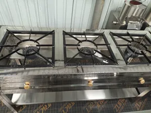 Radiant Commercial Cooker - 3 Burner