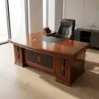 1600mm Mahogany Executive Desk - 2