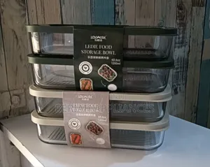 Vipande 4 vya Vioo vya Borosilicate vya Mililita 1200