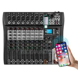 Brand New 8 Channel Professional Audio Mixer