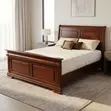 Stylish Modern Wooden Bed Frame - Brown - 1