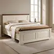 Stylish Modern Wooden Bed Frame - Brown - 5