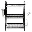 3 Tier Stainless Steel Dish Rack - Brand New - 2