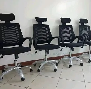 Kiti cha Ofisi chenye Ergonomic na Headrest