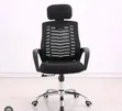 Kiti cha Ofisi chenye Ergonomic na Headrest - 2
