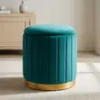 High Quality Ottoman Foot Stool - Green - 2