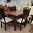 Seti ya Meza ya Kulia ya Mahogany ya Viti 5 Mpya Kabisa - 1