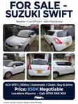 Suzuki Swift 2015 Nyeupe - 5