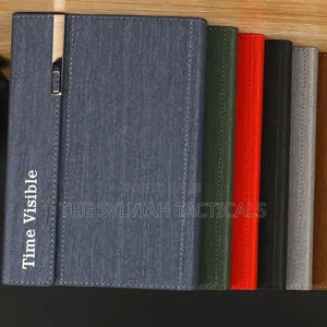 Business Tri-Folding Minute Book Hard Shell Magnetic