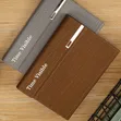Business Tri-Folding Minute Book Hard Shell Magnetic - 3