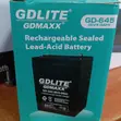GD Lite 12V 4.0Ah Betri ya Kujaza ya Kioevu Iliyofungwa - 2
