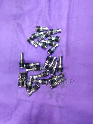 Tubeless Tyre Valve Nozzles - Long & Short Pair