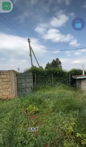 Eneo la 3/4 Acre kwa Uuzaji Kagwe