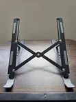 Metallic Height Adjustable Foldable Laptop Stand - 1