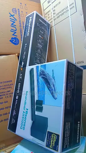 Hisense 580W Soundbar with Wireless Subwoofer & Surround Speakers