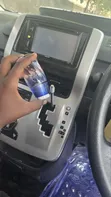 Universal LED Crystal Gear Knob with Touch Light - 2