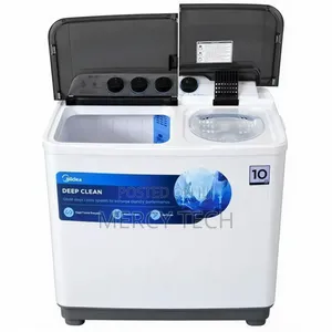 Midea 10kg Twin Tub Washing Machine (MT100W100/WG)