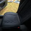 Kifuniko cha Kiti Faux Leather Nyeusi 5 Seater - 2