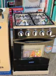 Ecomax Full Gas Standing Cooker (Rangi Nyeusi, 50x55) - 1
