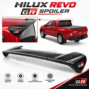 Spoiler ya Carbon Fiber kwa Toyota Hilux Revo