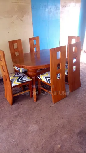 6-Seater Dining Table Set