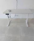 Desk ya Kusimama ya Umeme - Nyeusi, Miguu ya T - 2