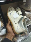 Women's Cream Breathable Casual Flat Sandals - 2