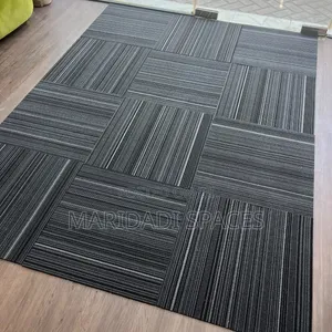 Premium Grey Carpet Tiles - 50x50cm