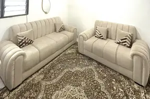 5 Seater Sofa Set - Cream