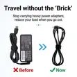 65W USB-C to DC 4.5x3.0mm PD Trigger Charging Cable - 2