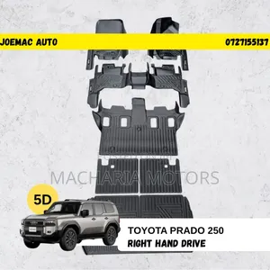Toyota Land Cruiser Prado 250 Custom-Fit TPE Floor Mats & Boot Liner