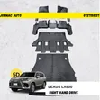 Lexus LX 600 Custom Fit Floor Mats & Boot Liner - 1