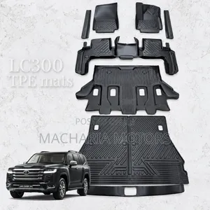 Land Cruiser LC 300 Custom Fit 5D TPE Floor Mats