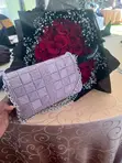 Handmade Canvas Handbag - Hot Pink - 3